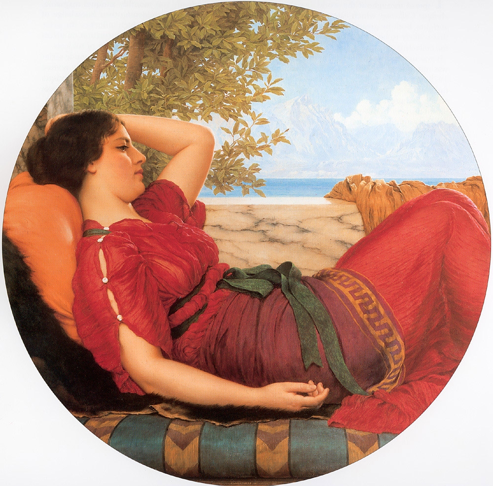 John William Godward (1861-1922) - In Realms of Fancy.JPG